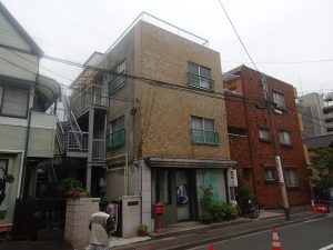 【市川市】アパート外壁塗装工事Before画像