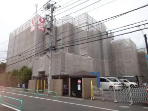 【市川市】マンションの大規模修繕工事【立体駐車場解体、屋上・外壁修繕、塗装など】Before画像