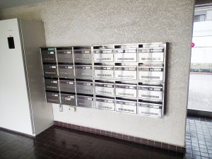 【市川市】行徳マンション集合ポスト交換工事Before画像